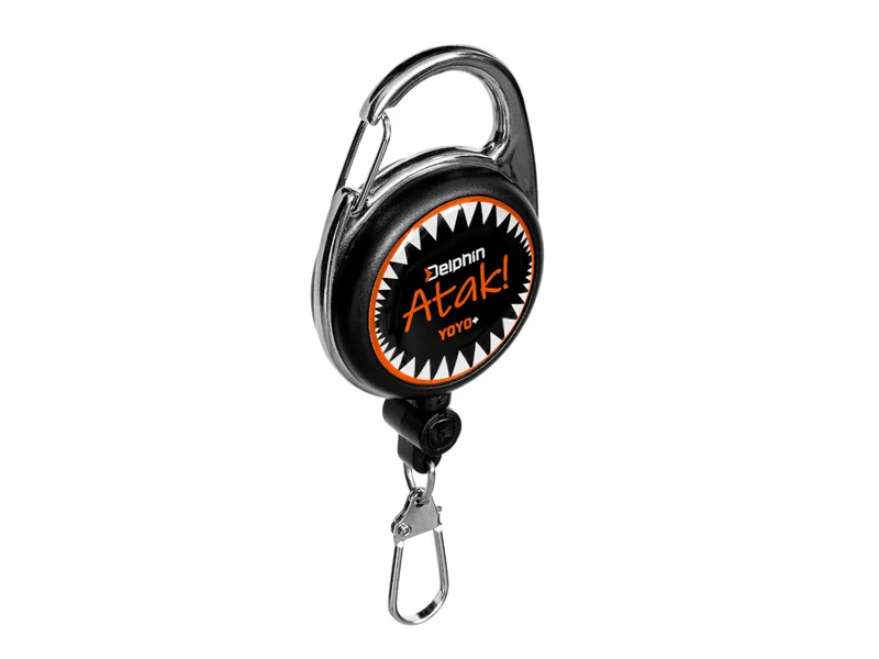 Delphin YOYO Maßband 150 cm | Kompaktes Roll-Maßband für Angler
