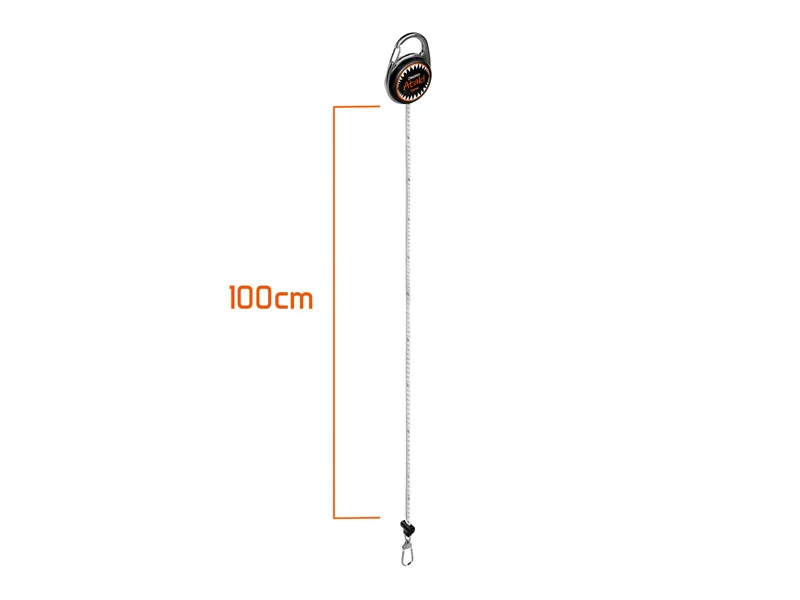 Delphin YOYO Maßband 150 cm | Kompaktes Roll-Maßband für Angler