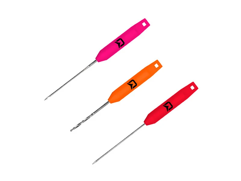 Delphin SLIM Nadel- & Bohrer-Set | Extra feine Ködernadeln für präzises Angeln