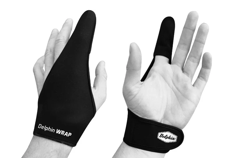 Delphin WRAP Fingerschutz | Professioneller Wurffinger für extreme Distanzen