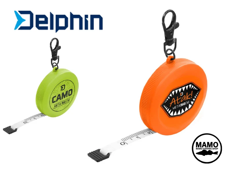 Delphin MeTa Maßband 150 cm | Design Atak! oder Camo