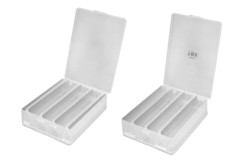 Delphin TBX Duo 200-7P | Beidseitige Köderbox mit 14 Fächern