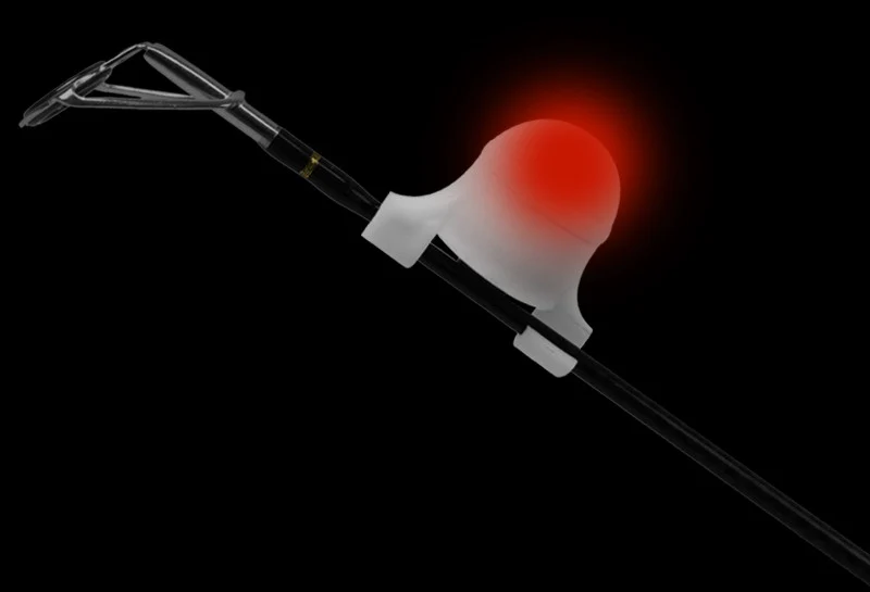 Delphin TIP ALARM | LED Spitzenbissanzeiger inkl. 2 Adaptern
