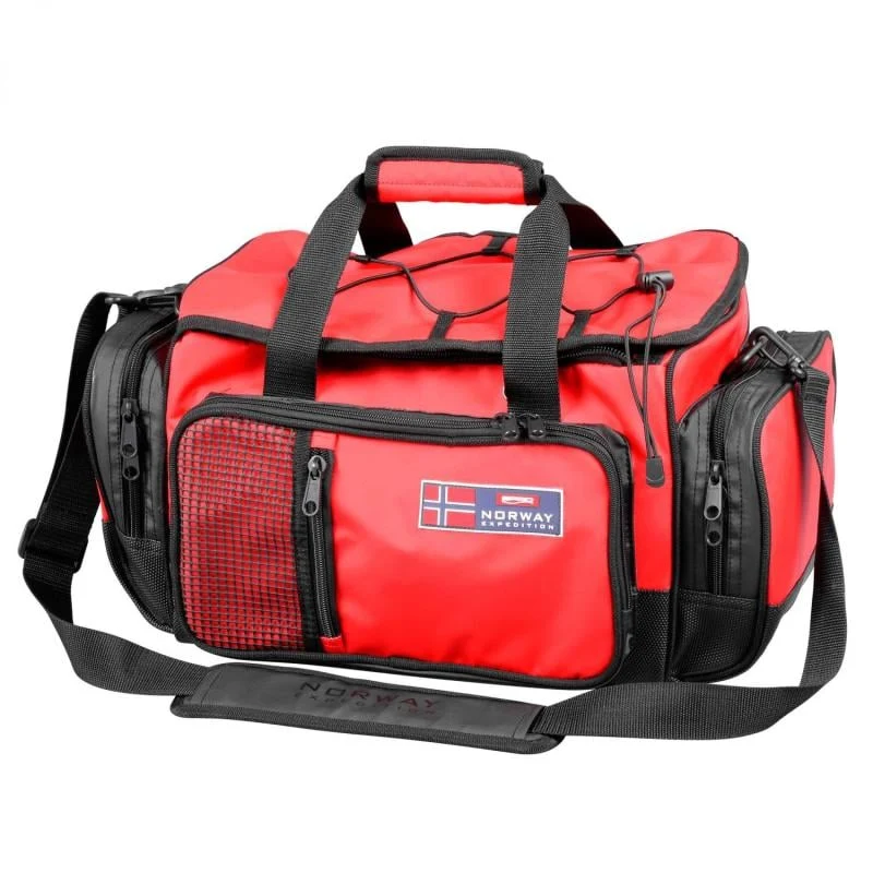 Spro Norway Expedition HD Tackle BAG 50x30x26cm 2 Boxen Heavy Duty PVC Tarpaulin
