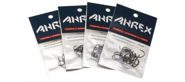 AHREX Fliegenhaken NS172 Curved Gammarus