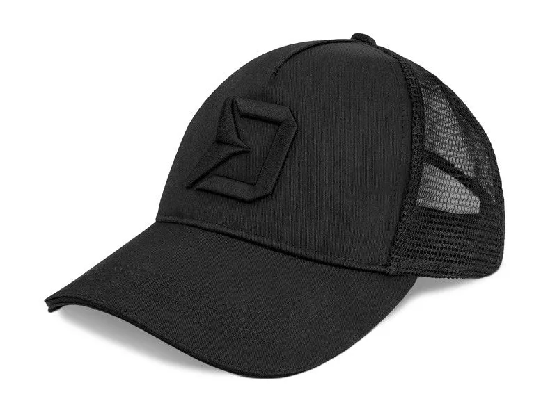 Delphin NEW Cappy BlackWay | Stylische Trucker Cap für Angler | Schwarz