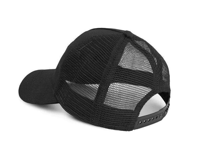 Delphin NEW Cappy BlackWay | Stylische Trucker Cap für Angler | Schwarz
