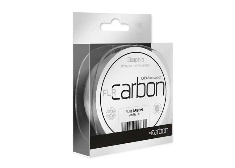 Delphin FLR Carbon | 100% Fluorocarbon Vorfachschnur | Unsichtbar & Abriebfest