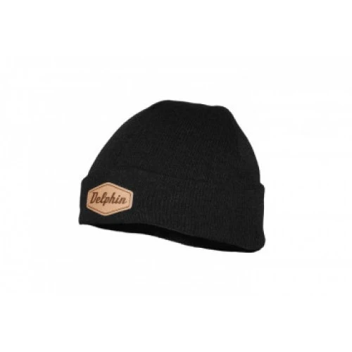Delphin Woollen Winter Cap | Warme Strickmütze mit Wollanteil | Winter-Angelmütze