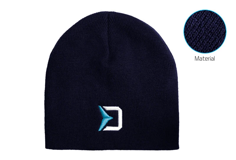 Delphin HYPER Wintermütze | Warme Strickmütze mit Fleece-Futter | Strickmütze für Angler