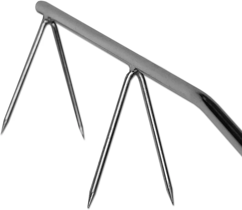 Räucherhaken Doppel V-Spitze 17cm