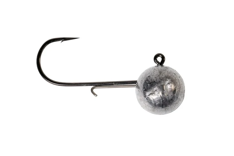 Zeck Predator Jig Head Round Mustad-Haken Jigkopf/Bleikopf für Shad 2-4 Stück