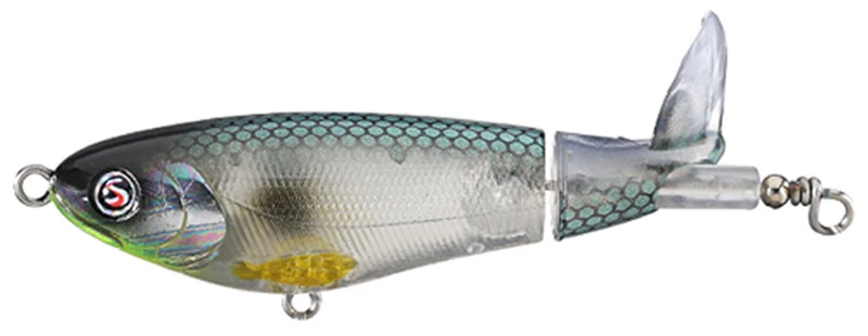 River2Sea Whopper Plopper 90 | Kompakter Topwater-Köder | Barsch, Rapfen & Hecht