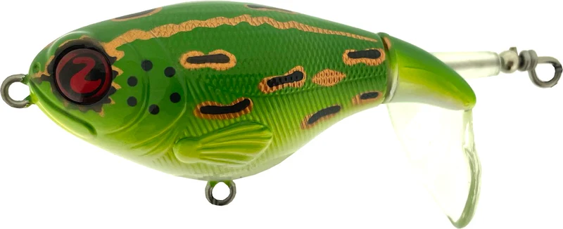 River2Sea Whopper Plopper 75 | Kompakter Topwater-Köder | 7,5cm 16g | Barsch & Rapfen