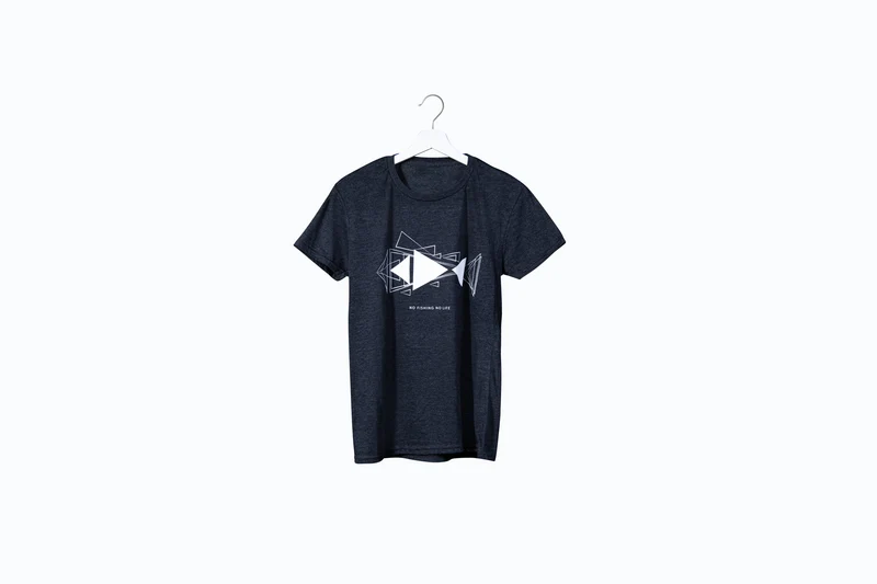 No Fishing - No Life T-Shirt | Stylisches Angler-Shirt | Baumwolle
