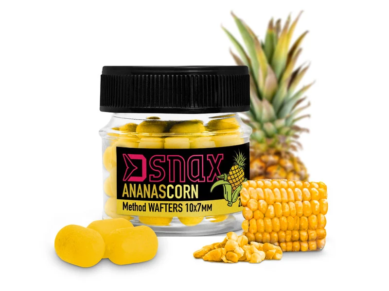 Delphin D SNAX WAFT 10x7mm | Mais-Ananas | Der ultimative Method Feeder Köder