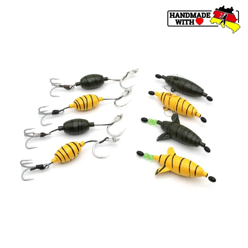 15 + 5 Meduza Tornado Rig Wallervorfach - Ready to fish