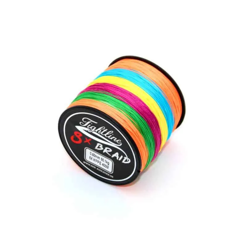 Tightline Multicolor - geflochtene Angelschnur [SALE%]