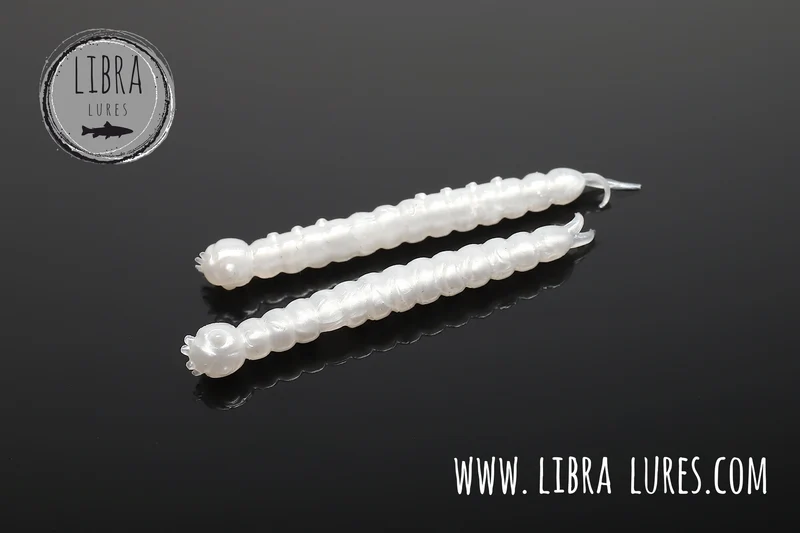LIBRA LURES SLIGHT WORM Forellen Gummiköder Auftreibend mit Aroma