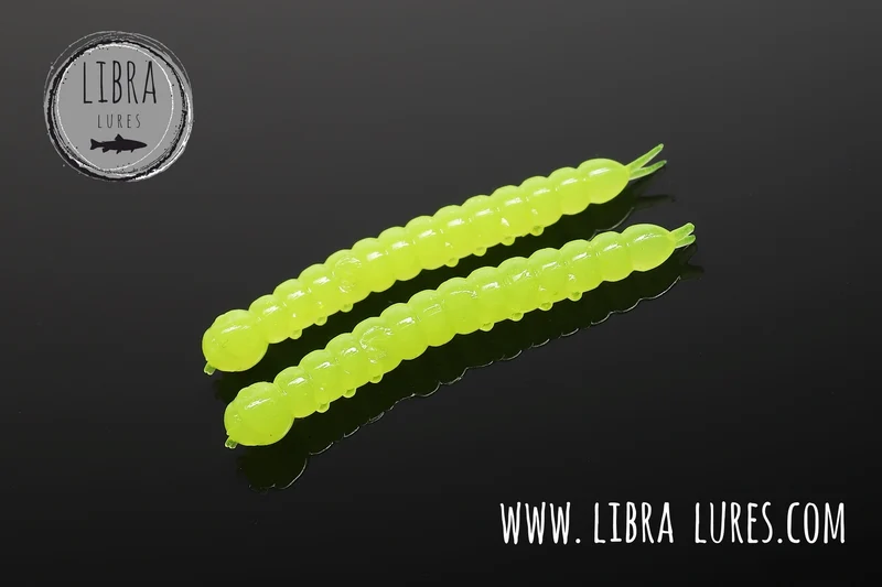 LIBRA LURES SLIGHT WORM Forellen Gummiköder Auftreibend mit Aroma
