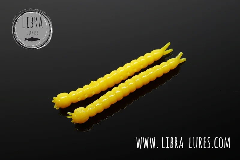 LIBRA LURES SLIGHT WORM Forellen Gummiköder Auftreibend mit Aroma