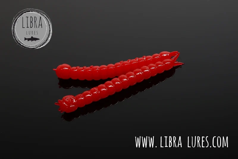LIBRA LURES SLIGHT WORM Forellen Gummiköder Auftreibend mit Aroma