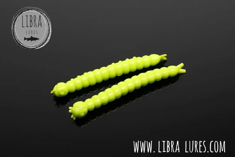 LIBRA LURES SLIGHT WORM Forellen Gummiköder Auftreibend mit Aroma
