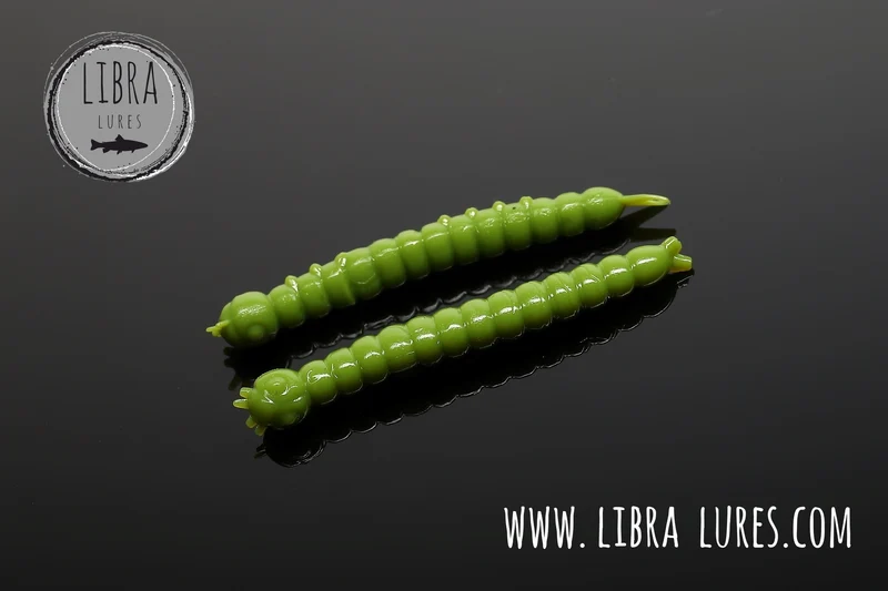 LIBRA LURES SLIGHT WORM Forellen Gummiköder Auftreibend mit Aroma