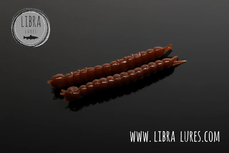 LIBRA LURES SLIGHT WORM Forellen Gummiköder Auftreibend mit Aroma