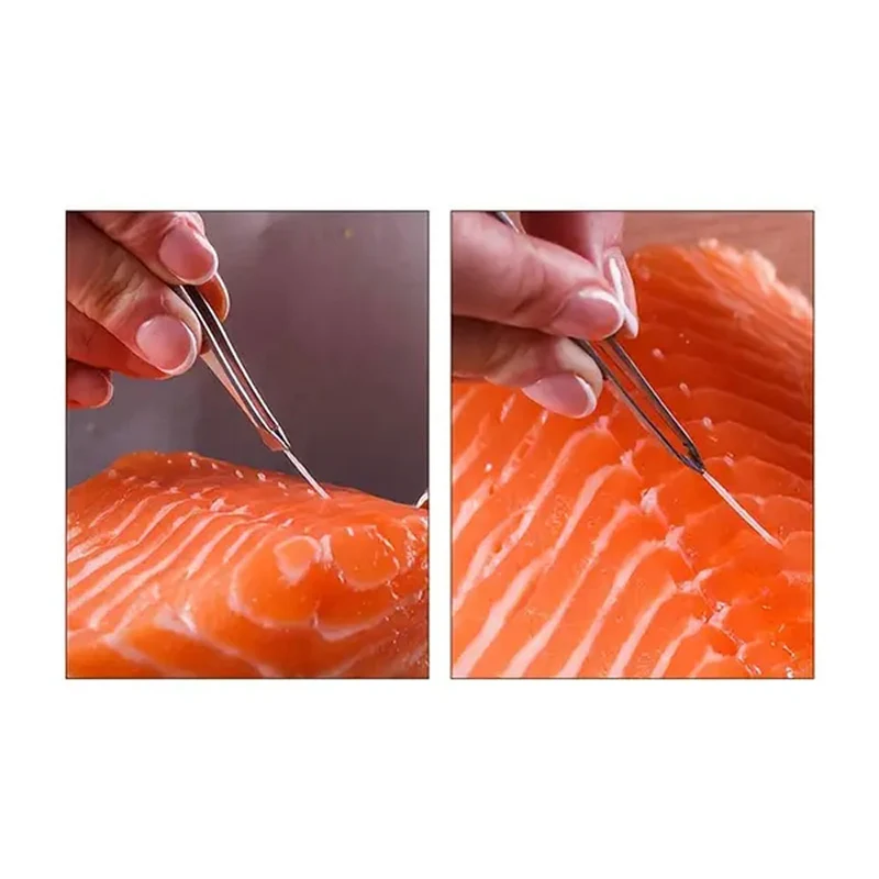 Fischgräten Zange aus Edelstahl