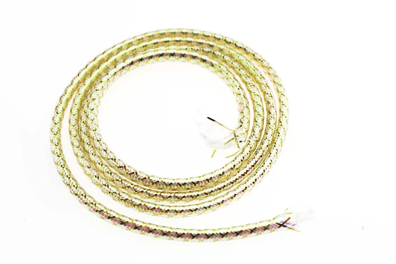 Mylar-Schlauch für Köderfischkörper - Goldfarben (M)