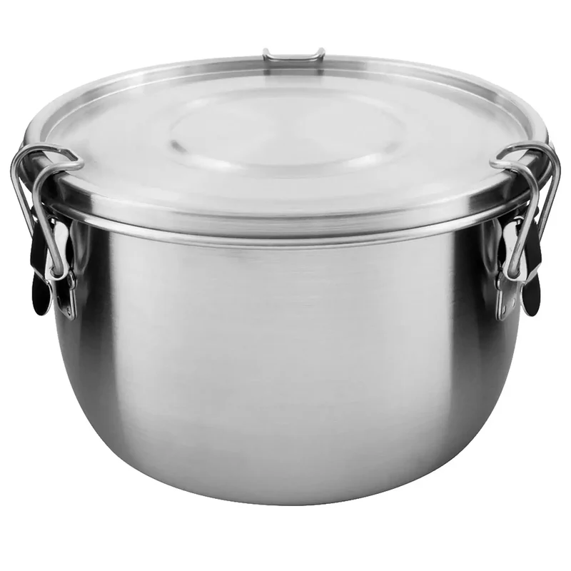 Essensbehälter Foodcontainer 1 L stainless steel