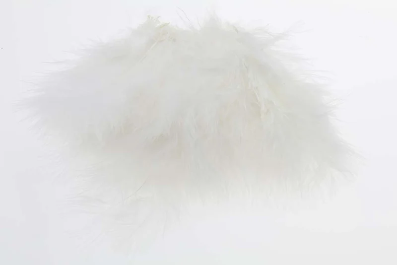 Wolly Bugger Marabou - Weiß