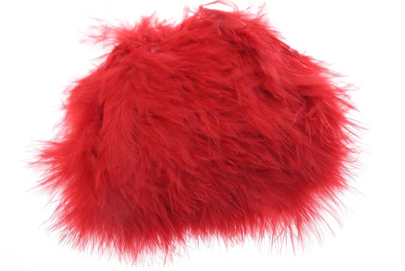 Wolly Bugger Marabou - Rot