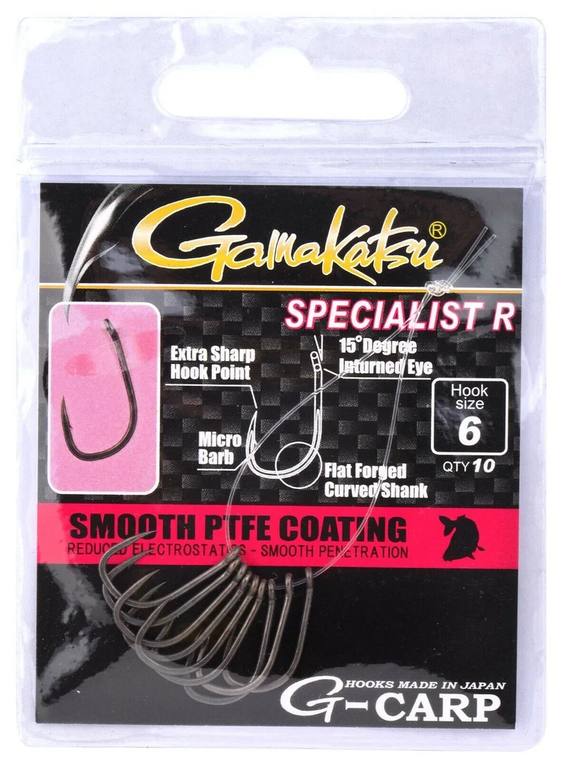 Gamakatsu G-Carp Specialist R Karpfenhaken Carp Hook Boilie Friedfisch versch. G