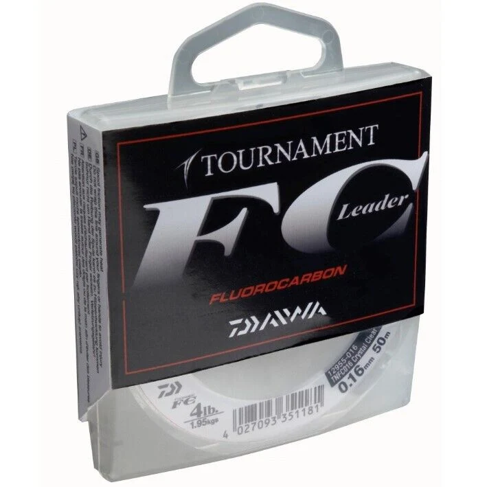 Daiwa Tournament Fluorocarbon Leader Fluoro Vorfach Zander Barsch Hecht