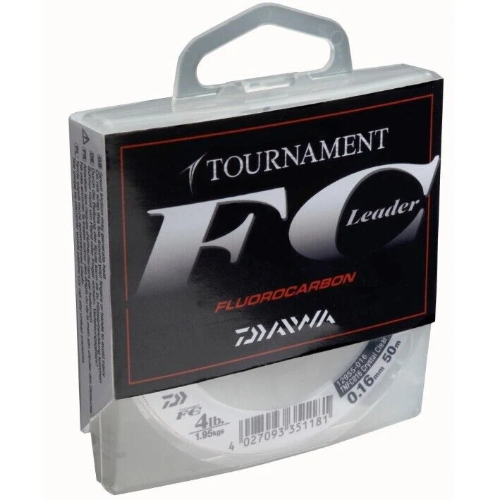 Daiwa Tournament Fluorocarbon Leader Fluoro Vorfach Zander Barsch Hecht