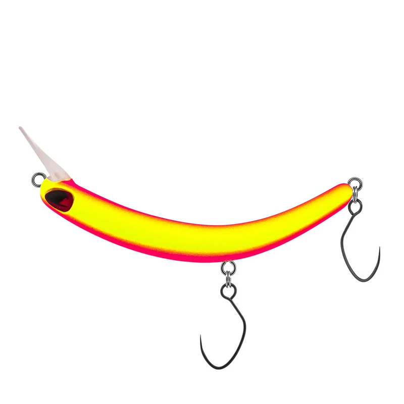 PROBAITS Tumbling Banana Wobbler – Forellen Crankbait Overhead Lip-Crank 6er SET2