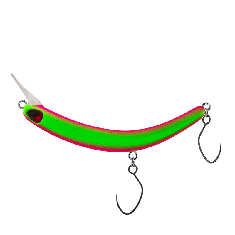 PROBAITS Tumbling Banana Wobbler – Forellen Crankbait Overhead Lip-Crank 6er SET2