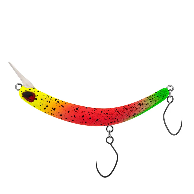 PROBAITS Tumbling Banana Wobbler – Forellen Crankbait Overhead Lip-Crank 6er SET2