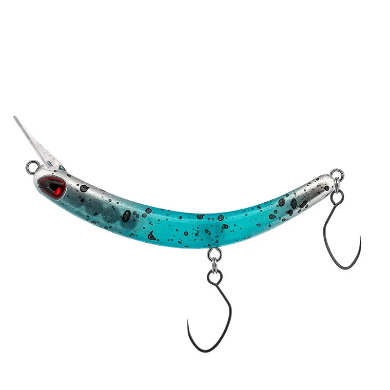 PROBAITS Tumbling Banana Wobbler – Forellen Crankbait Overhead Lip-Crank 6er SET2