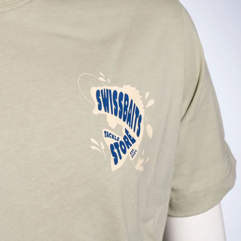 Kurzarm T-Shirt Swissbaits Ivygreen