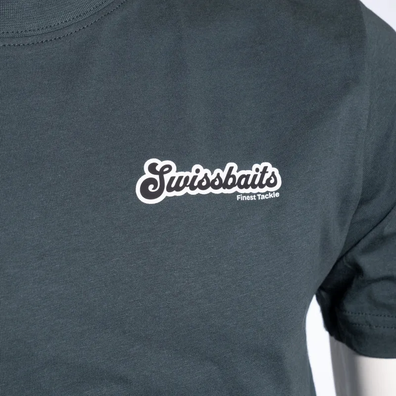 Kurzarm T-Shirt Swissbaits Green
