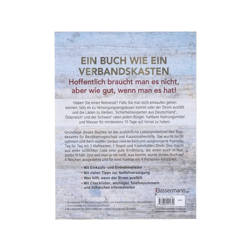Buch Das Kochbuch für Notfall und Krise