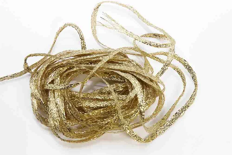 Flacher Diamantzopf – Gold