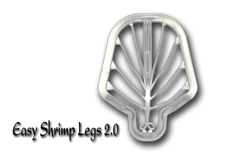 Easy Shrimp Legs 2.0: Garnelenbeine – Superfluoreszierend Klar