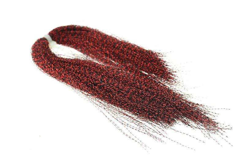 Flashabou Grizzly Accent Crystal Flash – Schwarz/Rot