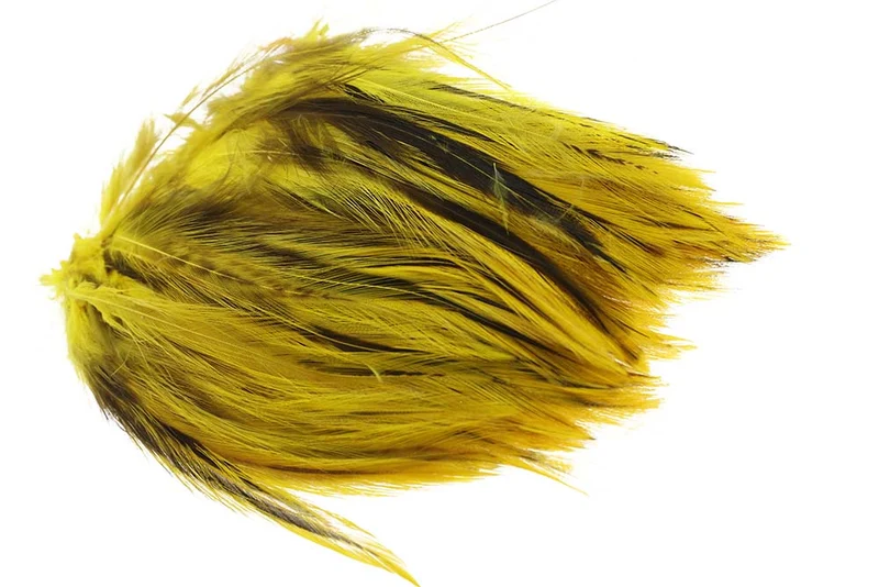 Cock Hackler Badger - Yellow